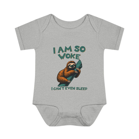 So Woke - Infant Baby Rib Bodysuit