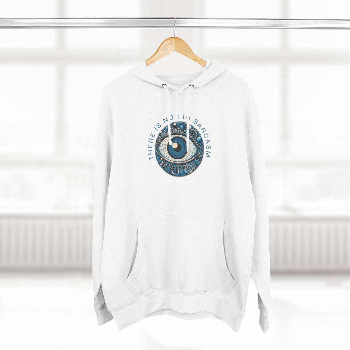 There's No I In Sarcasm - Fleece Hoodie