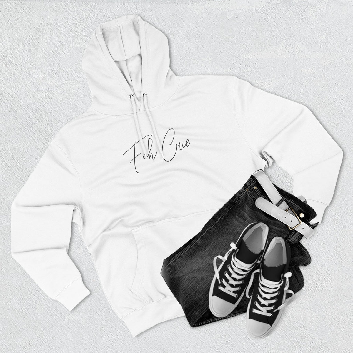 Fah Cue - Fleece Hoodie
