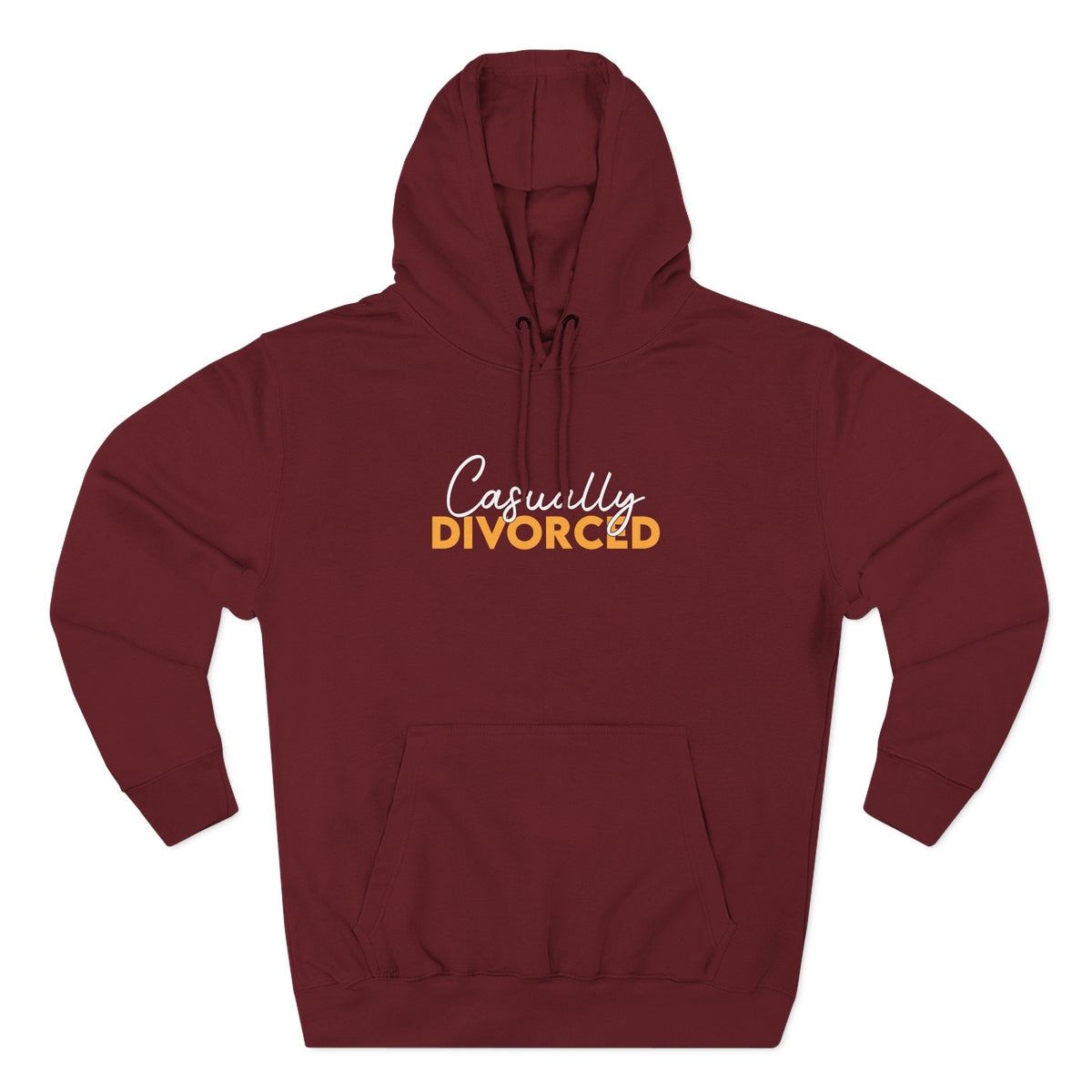 Casually Divorced - Fleece Hoodie