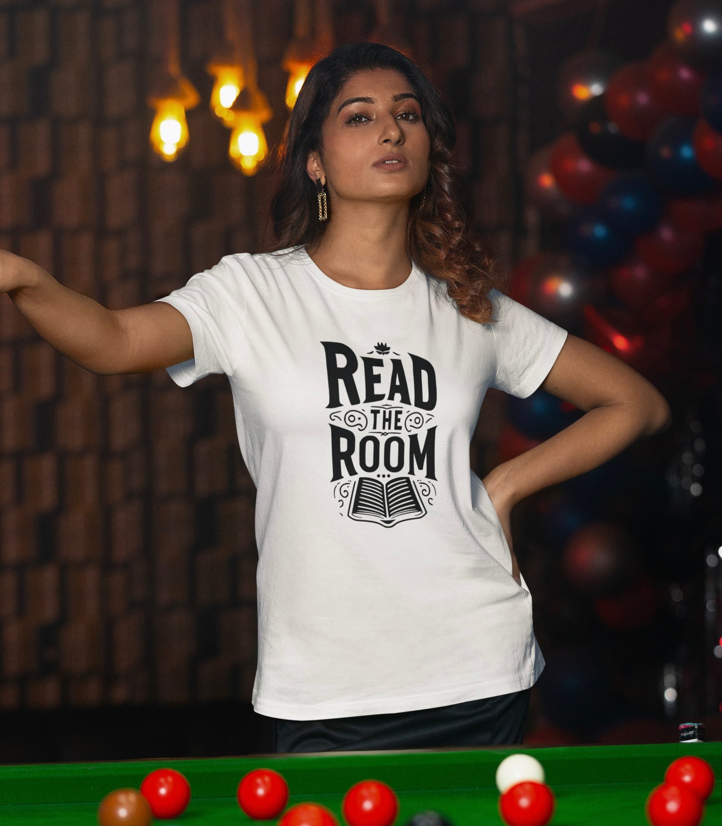 Read The Room Design - Ladies Tee