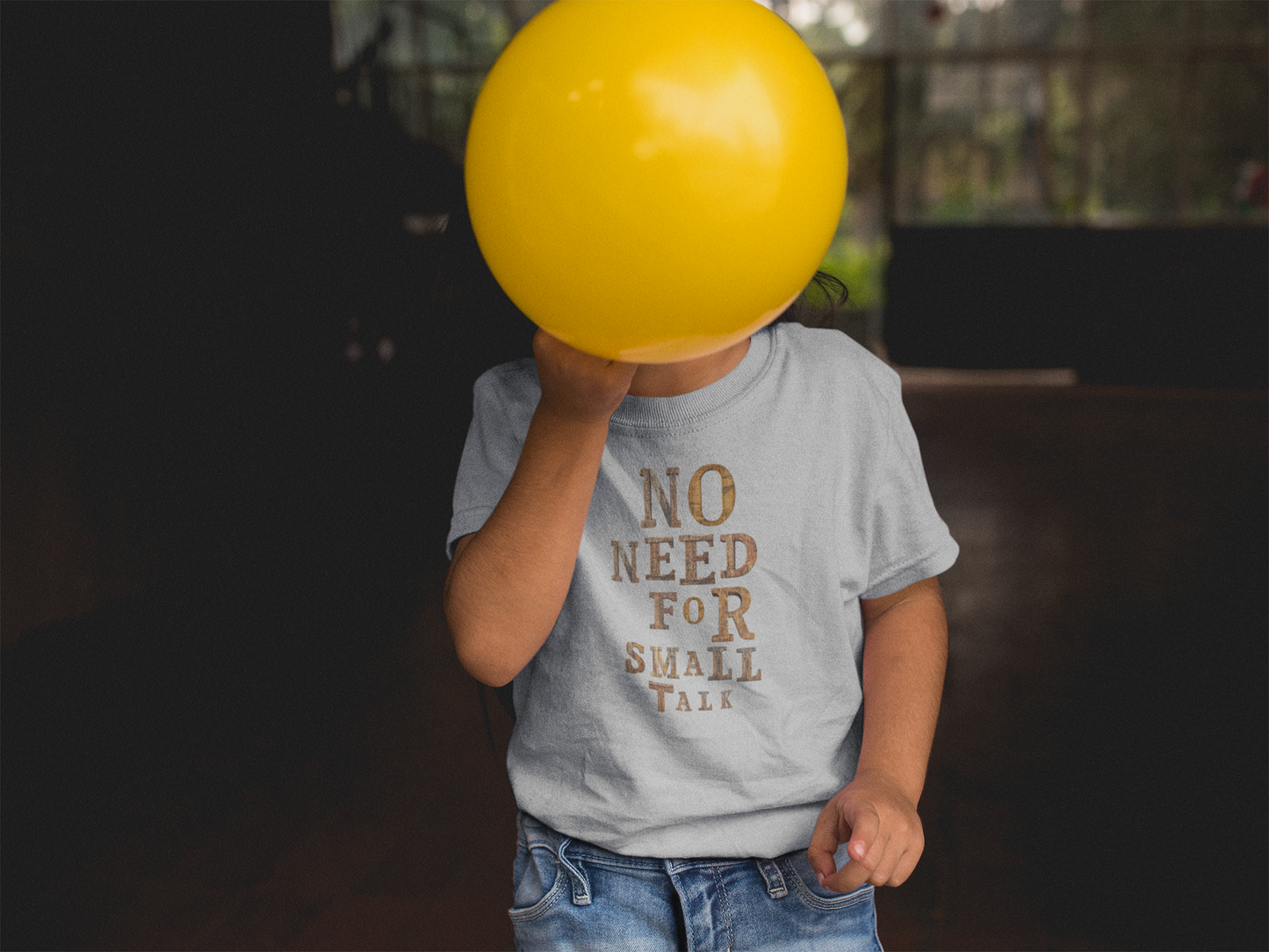 No Need For Small Talk - Youth Short Sleeve T-Shirt