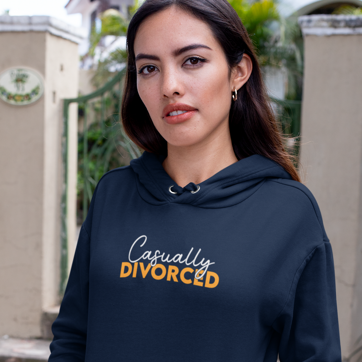 Casually Divorced - Fleece Hoodie